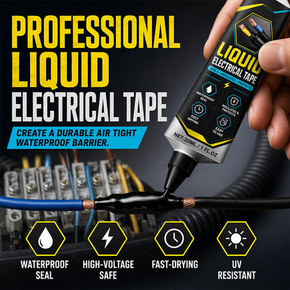 ⚡🔥2 kaufen 1 gratis💧 Wasserfestes Isolierband – flüssig, flexibel, schützt – Reparaturen an Kabeln & Elektronik! 🔧