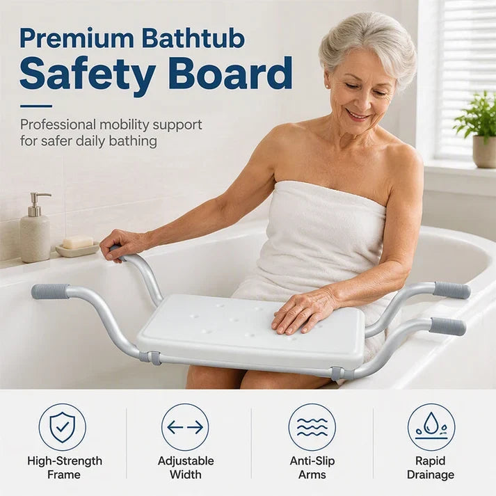 📢📢50 % RABATT !! ⏰Verstellbare, rutschfeste Sitzplatte für die Badewanne