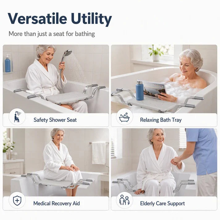 📢📢50 % RABATT !! ⏰Verstellbare, rutschfeste Sitzplatte für die Badewanne