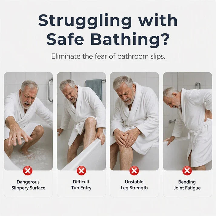 📢📢50 % RABATT !! ⏰Verstellbare, rutschfeste Sitzplatte für die Badewanne