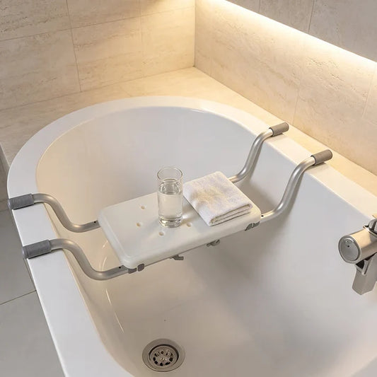📢📢50 % RABATT !! ⏰Verstellbare, rutschfeste Sitzplatte für die Badewanne