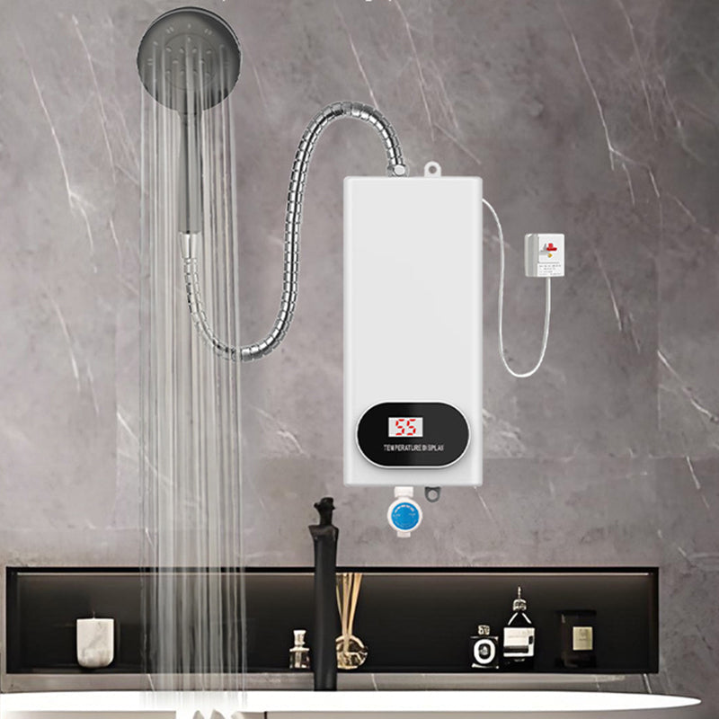 Elektrischer Warmwasserbereiter mit Digitalanzeige