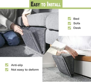 🛏️ JETZT 50 % RABATT! Hängende Aufbewahrungstasche für das Bett – Mehrfächer Bett-Organizer aus Filz, ideal für Etagenbetten im Wohnheim, für Tablet, Bücher, Handy und Schreibwaren ✨