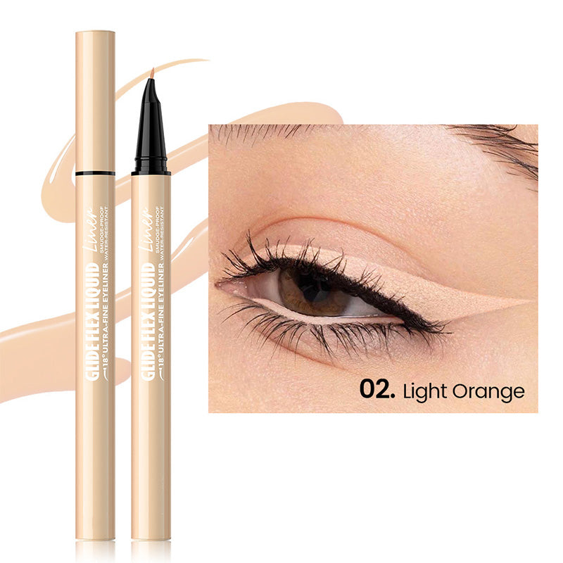 👁️✨ Flüssig-Eyeliner mit ultrafeiner Präzisionsspitze – Für scharfe Linien & intensives Schwarz | Premium Qualität