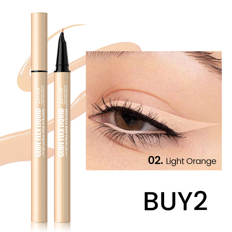 👁️✨ Flüssig-Eyeliner mit ultrafeiner Präzisionsspitze – Für scharfe Linien & intensives Schwarz | Premium Qualität