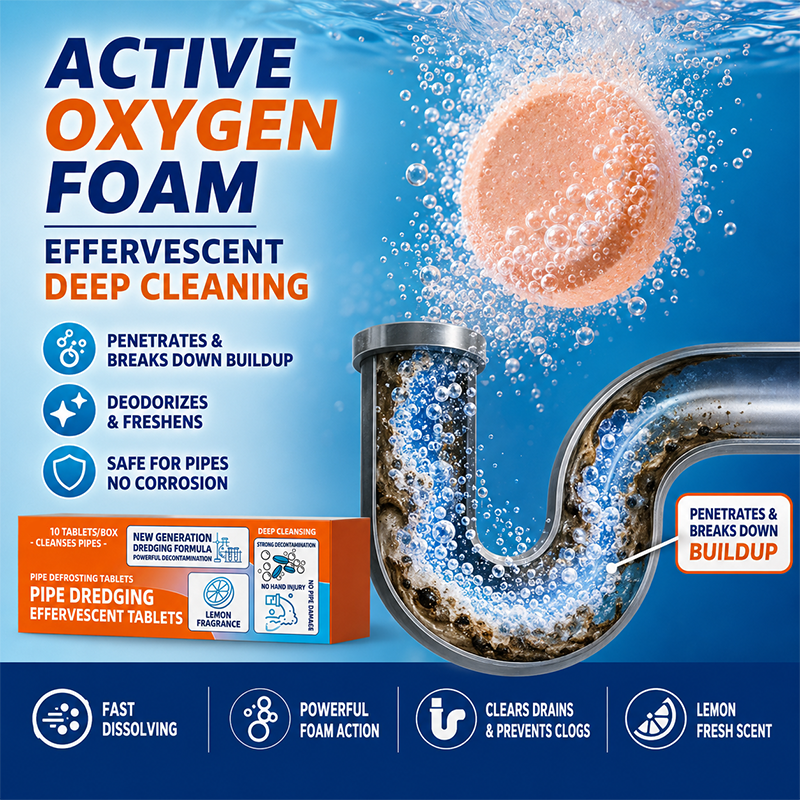 🚰 50 % sparen! 🔥 Abflussreiniger-Pulver – Schnell wirksam & löst Verstopfungen ✨