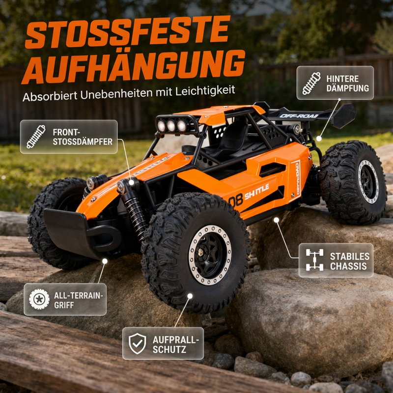 🏎️Hochgeschwindigkeits-RC-Geländewagen mit Allradantrieb
