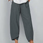 👖Jetzt 59 % Rabatt!✨Vintage-Hose mit asymmetrischem Gummibund und Taschen – Einzigartiges Design, bequeme Passform und funktionaler Stil🌸
