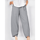 👖Jetzt 59 % Rabatt!✨Vintage-Hose mit asymmetrischem Gummibund und Taschen – Einzigartiges Design, bequeme Passform und funktionaler Stil🌸
